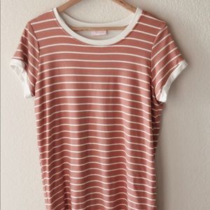 Striped T-Shirt Dress